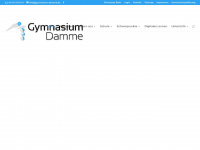 gymnasium-damme.net Webseite Vorschau