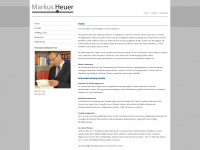 markus-heuer.de Webseite Vorschau