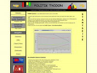 politik-tycoon.de Webseite Vorschau