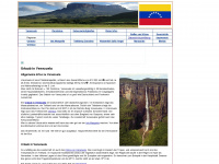 urlaub-reise-venezuela.de Webseite Vorschau