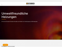 schmid-energy.ch Webseite Vorschau