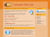 hilfeclub.de Webseite Vorschau