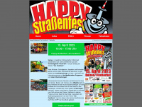 happystrassenfest.de Webseite Vorschau