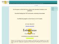 entheovision.eu Webseite Vorschau