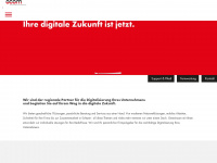 ocom.ch Webseite Vorschau