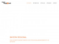bayernregional.org Webseite Vorschau