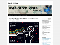 askarchivists.wordpress.com Webseite Vorschau