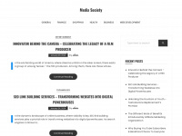 media-society.org Webseite Vorschau