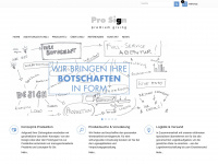 prosign.ch Webseite Vorschau