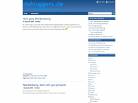 debloggers.de Webseite Vorschau