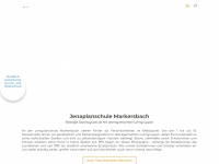 jenaplanschule-markersbach.de Webseite Vorschau
