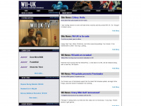 wii-uk.net Webseite Vorschau