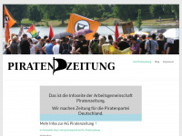 piratenzeitung.de Webseite Vorschau