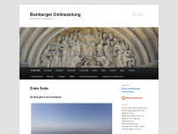 bamberger-onlinezeitung.de Webseite Vorschau