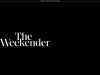 the-weekender.com Webseite Vorschau