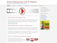 online-videorecorder.org Webseite Vorschau