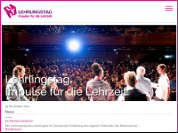 lehrlingstag.ch Webseite Vorschau