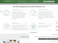 woge-mindelheim.de Webseite Vorschau