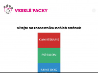 veselepacky.cz Webseite Vorschau