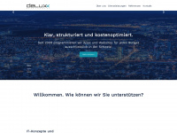 deluxx.ch Webseite Vorschau