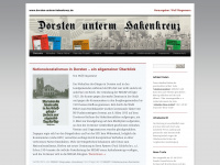dorsten-unterm-hakenkreuz.de Webseite Vorschau