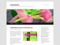 organzaband.info Webseite Vorschau