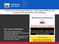 behindertenfahrzeuge24.de Webseite Vorschau