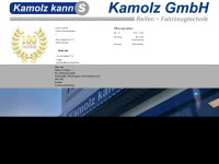 kamolzgmbh.de Webseite Vorschau