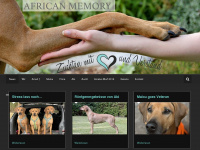 african-memory.de Webseite Vorschau