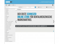 dentonet.ch Webseite Vorschau