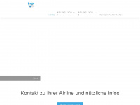 telefonnummer-airlines.de Webseite Vorschau