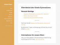 gisela-eltern.de Webseite Vorschau