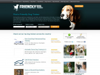 friendlydogtrainers.com Webseite Vorschau