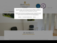 dentmedis-mg.de Webseite Vorschau