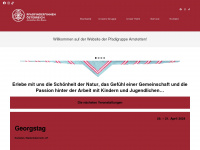 pfadfinder-amstetten.at Webseite Vorschau