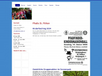 pfadis-poelten.at Webseite Vorschau