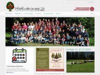 gruppe23.net Webseite Vorschau