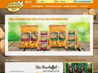 pfaelzer-grumbeere.de Webseite Vorschau