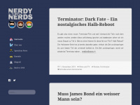 nerdybynerds.ch Webseite Vorschau