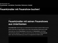feuerkuenstler.com Webseite Vorschau