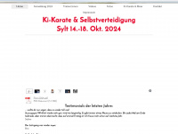 karate-sommer.de Webseite Vorschau