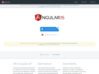 angularjs.org Webseite Vorschau