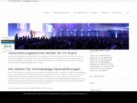veranstaltungstechnik-mieten24.de Webseite Vorschau