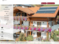 berger-ferienhaus.com Webseite Vorschau
