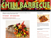 chili-barbecue.de Webseite Vorschau