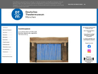 deutschestheatermuseum.de Webseite Vorschau