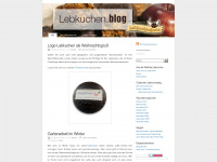 lebkuchenblog.wordpress.com Webseite Vorschau