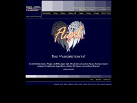 fluegel-musical.de Webseite Vorschau