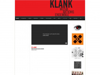klank.cc Webseite Vorschau