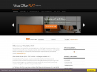 virtual-office-flat.de Webseite Vorschau